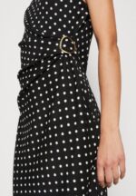 Z62T108 Women Anna Field Jersey Dress Black/White - Image 6
