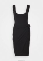 Z62T109 Women Anna Field Jersey Dress Black