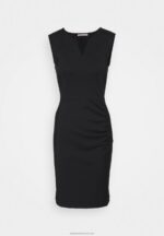 Z62T111 Women Anna Field Shift Dress Black - Image 5