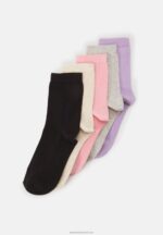 Z62T1125 Women Anna Field 5 Pack Socks Multi-Coloured