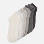 Z62T1131 Women Anna Field 8Pp Sneaker Socks Socks Grey