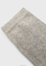 Z62T1141 Women Anna Field 8 Pack Socks Grey - Image 2