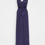 Z62T114 Women Anna Field Maxi Dress Dark Blue