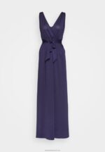 Z62T114 Women Anna Field Maxi Dress Dark Blue