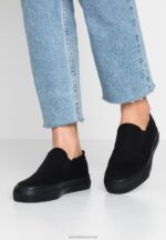 Z62T1162 Women Anna Field Slip-Ons Black