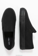 Z62T1162 Women Anna Field Slip-Ons Black - Image 4
