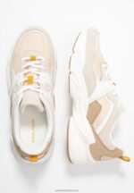 Z62T1164 Women Anna Field Trainers Beige - Image 4