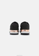 Z62T1167 Women Anna Field Trainers Black - Image 4