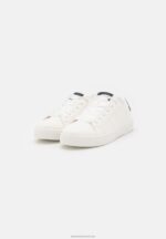 Z62T1172 Women Anna Field Trainers White/Black - Image 3