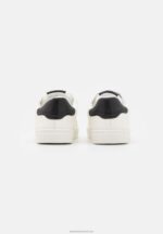 Z62T1172 Women Anna Field Trainers White/Black - Image 4