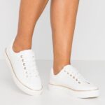 Z62T1180 Women Anna Field Trainers White
