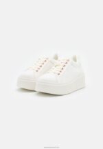 Z62T1182 Women Anna Field Trainers White - Image 3