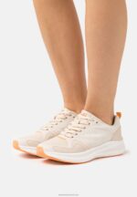 Z62T1184 Women Anna Field Trainers Beige/Orange