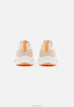 Z62T1184 Women Anna Field Trainers Beige/Orange - Image 4