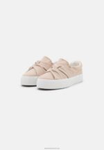 Z62T1187 Women Anna Field Slip-Ons Beige - Image 3