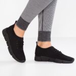 Z62T1189 Women Anna Field Trainers Black