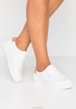 Z62T1190 Women Anna Field Trainers Rose/White