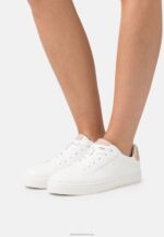 Z62T1192 Women Anna Field Trainers White/Beige