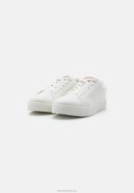 Z62T1192 Women Anna Field Trainers White/Beige - Image 3