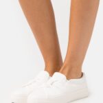 Z62T1194 Women Anna Field Slip-Ons White