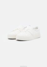 Z62T1194 Women Anna Field Slip-Ons White - Image 3