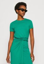 Z62T119 Women Anna Field Jersey Dress Green - Image 4