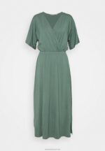 Z62T121 Women Anna Field Jersey Dress Green