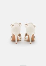 Z62T1245 Women Anna Field High Heeled Sandals White - Image 4