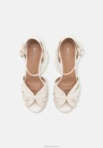 Z62T1245 Women Anna Field High Heeled Sandals White - Image 6