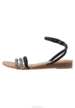 Z62T1248 Women Anna Field Sandals Black/Silver - Image 2