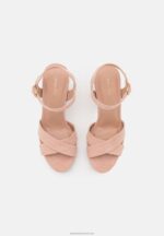 Z62T1249 Women Anna Field Sandals Light Pink - Image 6