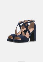 Z62T1250 Women Anna Field Sandals Dark Blue - Image 3