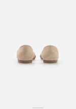 Z62T1251 Women Anna Field Leather Sandals Taupe - Image 4