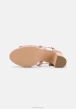 Z62T1256 Women Anna Field Sandals Rose/Gold - Image 5
