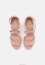 Z62T1256 Women Anna Field Sandals Rose/Gold - Image 6