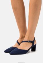 Z62T1261 Women Anna Field Sandals Dark Blue