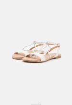 Z62T1263 Women Anna Field Sandals White - Image 3