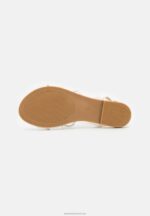 Z62T1263 Women Anna Field Sandals White - Image 5