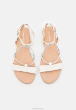 Z62T1263 Women Anna Field Sandals White - Image 6