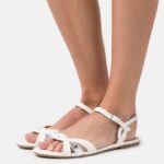 Z62T1266 Women Anna Field Sandals White