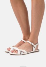 Z62T1266 Women Anna Field Sandals White