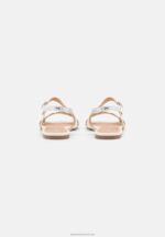 Z62T1266 Women Anna Field Sandals White - Image 4