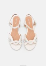 Z62T1266 Women Anna Field Sandals White - Image 6
