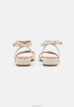 Z62T1267 Women Anna Field Sandals 001 White - Image 4