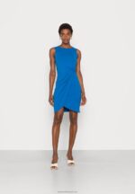 Z62T126 Women Anna Field Jersey Dress Blue - Image 2
