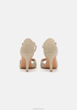 Z62T1271 Women Anna Field High Heeled Sandals Gold - Image 4