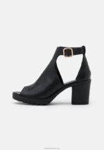 Z62T1272 Women Anna Field High Heeled Sandals Black - Image 2
