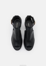 Z62T1272 Women Anna Field High Heeled Sandals Black - Image 6
