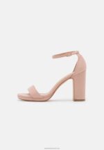 Z62T1275 Women Anna Field High Heeled Sandals Light Pink
