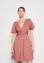 Z62T127 Women Anna Field Jersey Dress Pink